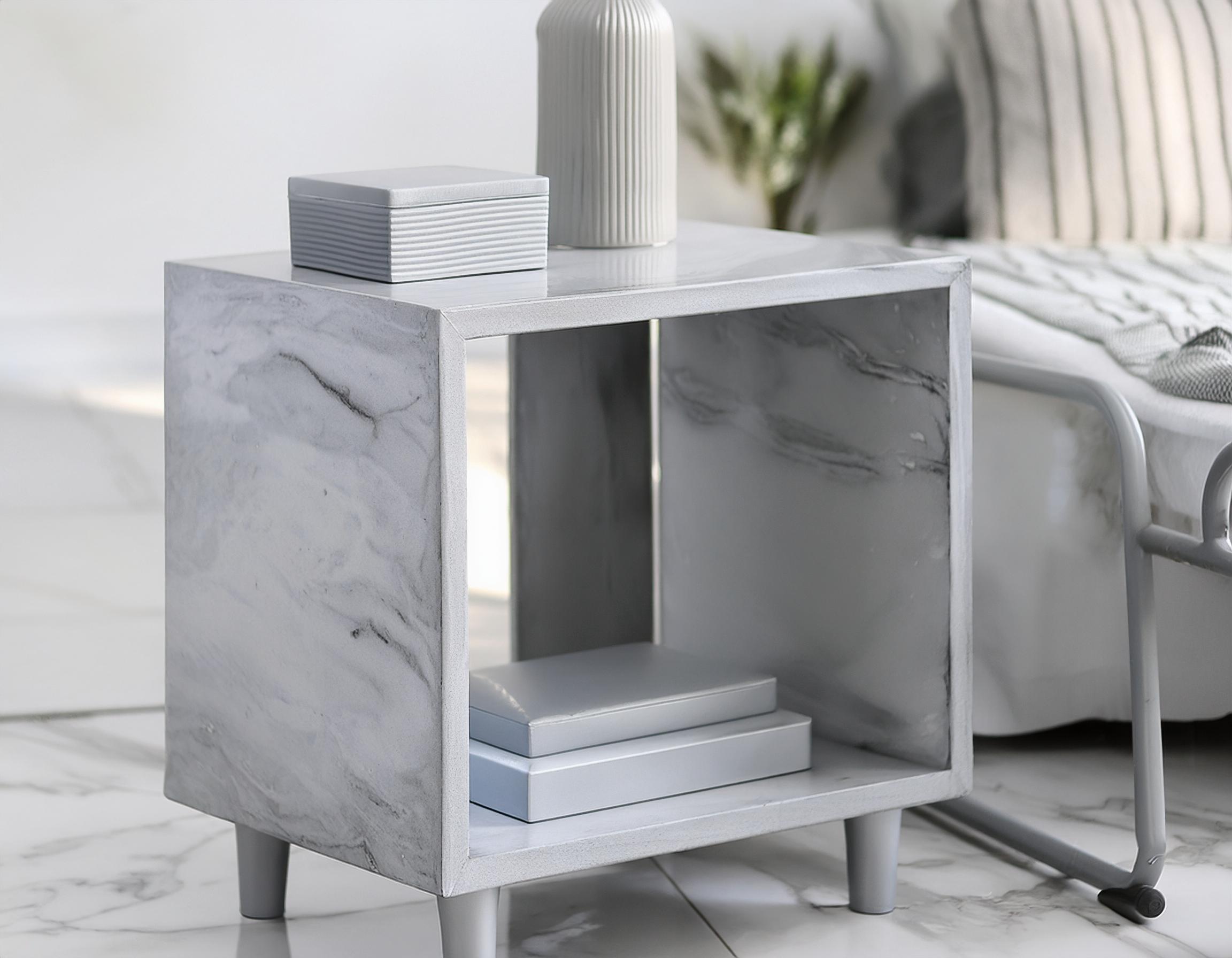 Lightweight Concrete Nightstands